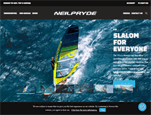 Tablet Screenshot of neilpryde.com